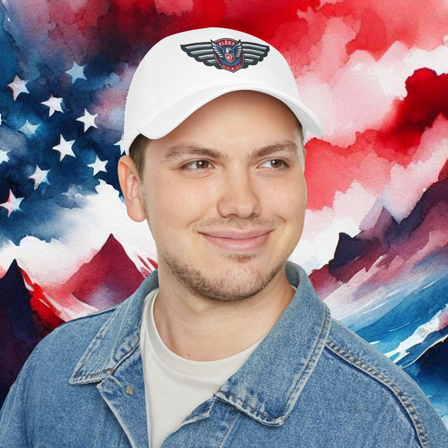 Fleet 47 Wings Cap Low Profile Baseball Cap