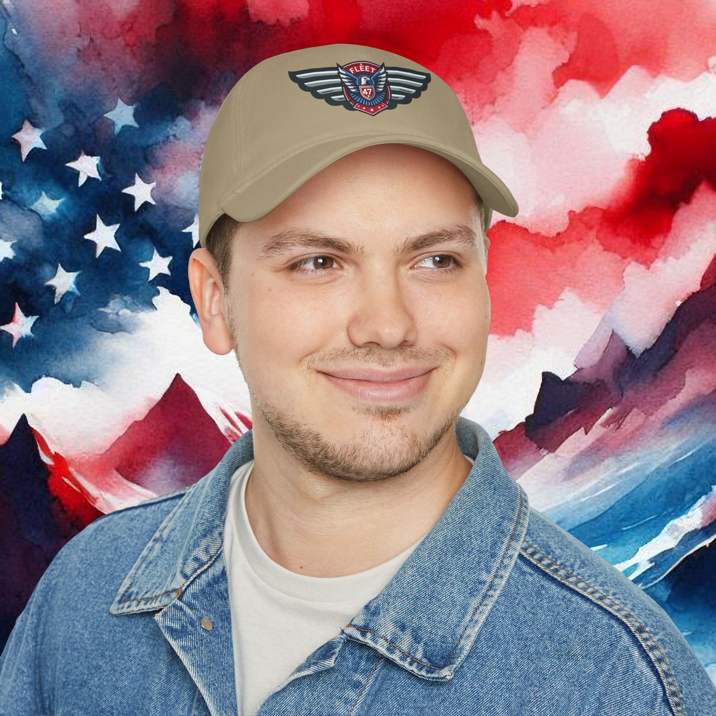Fleet 47 Wings Cap Low Profile Baseball Cap