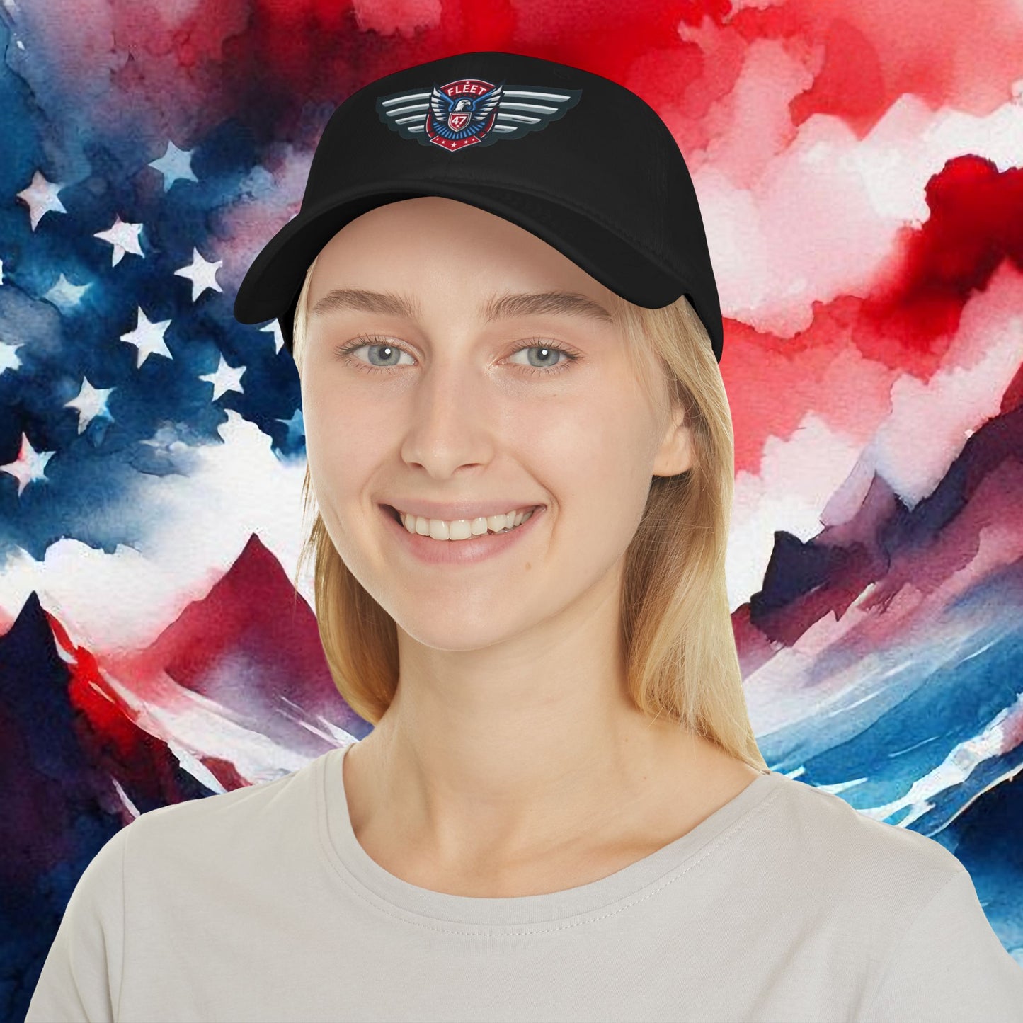 Fleet 47 Wings Cap Low Profile Baseball Cap