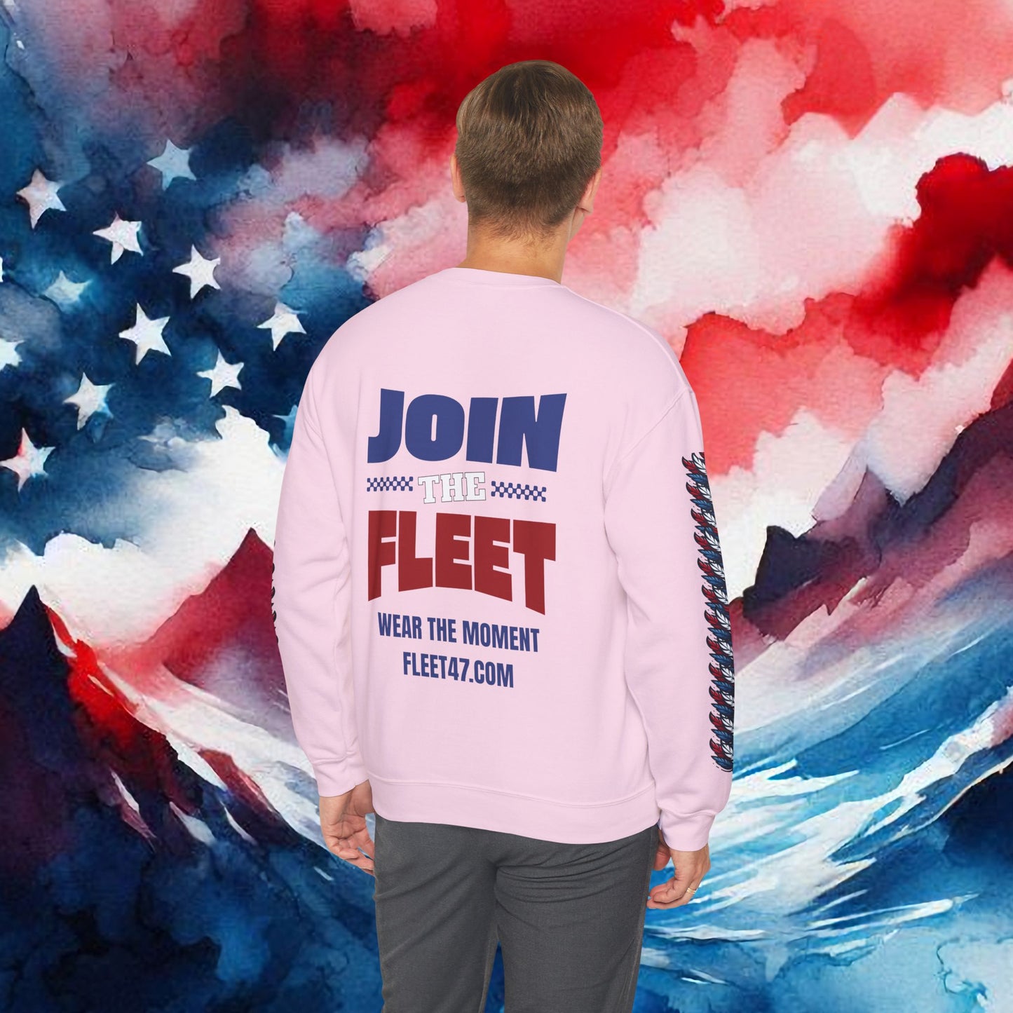 Fleet 47 Wings Unisex Heavy Blend™ Crewneck Sweatshirt