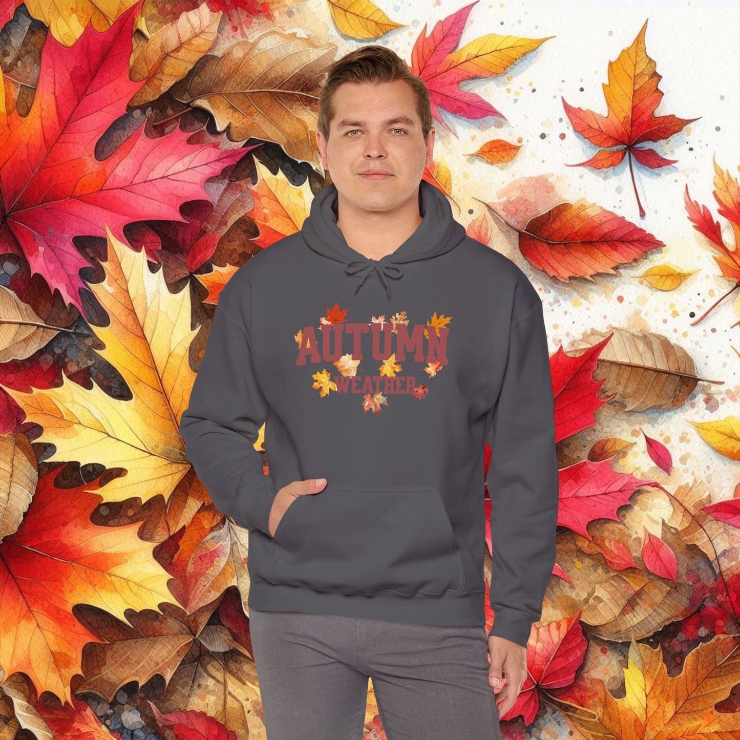 Autumn Weather Unisex Heavy Blend™ Hooded Sweatshirt
