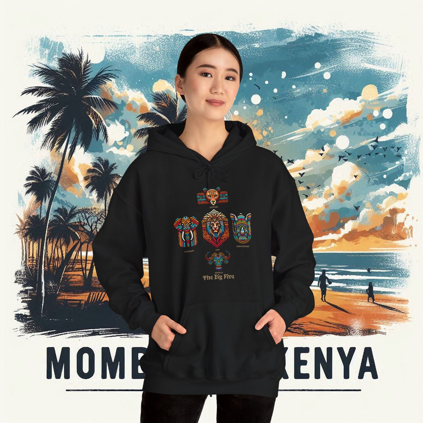 Big Five Hoodie Unisex Heavy Blend™ Hooded Sweatshirt