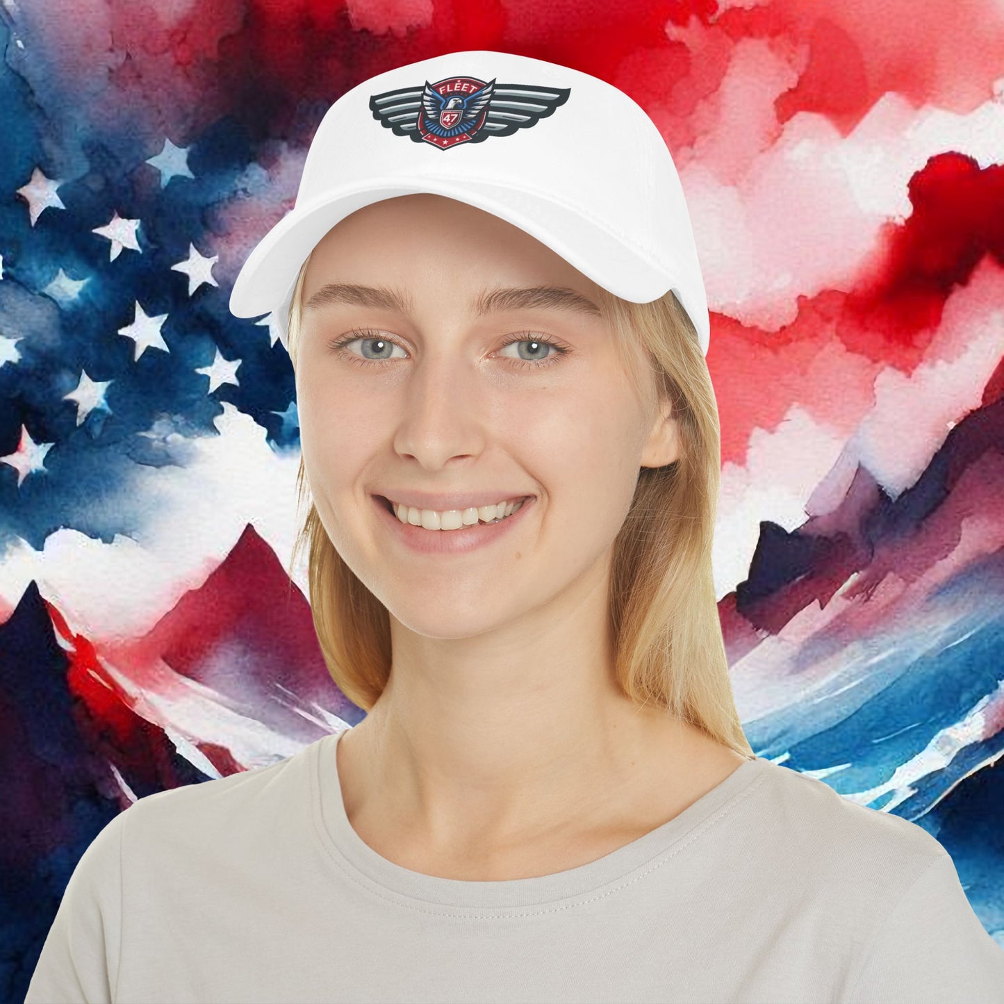 Fleet 47 Wings Cap Low Profile Baseball Cap