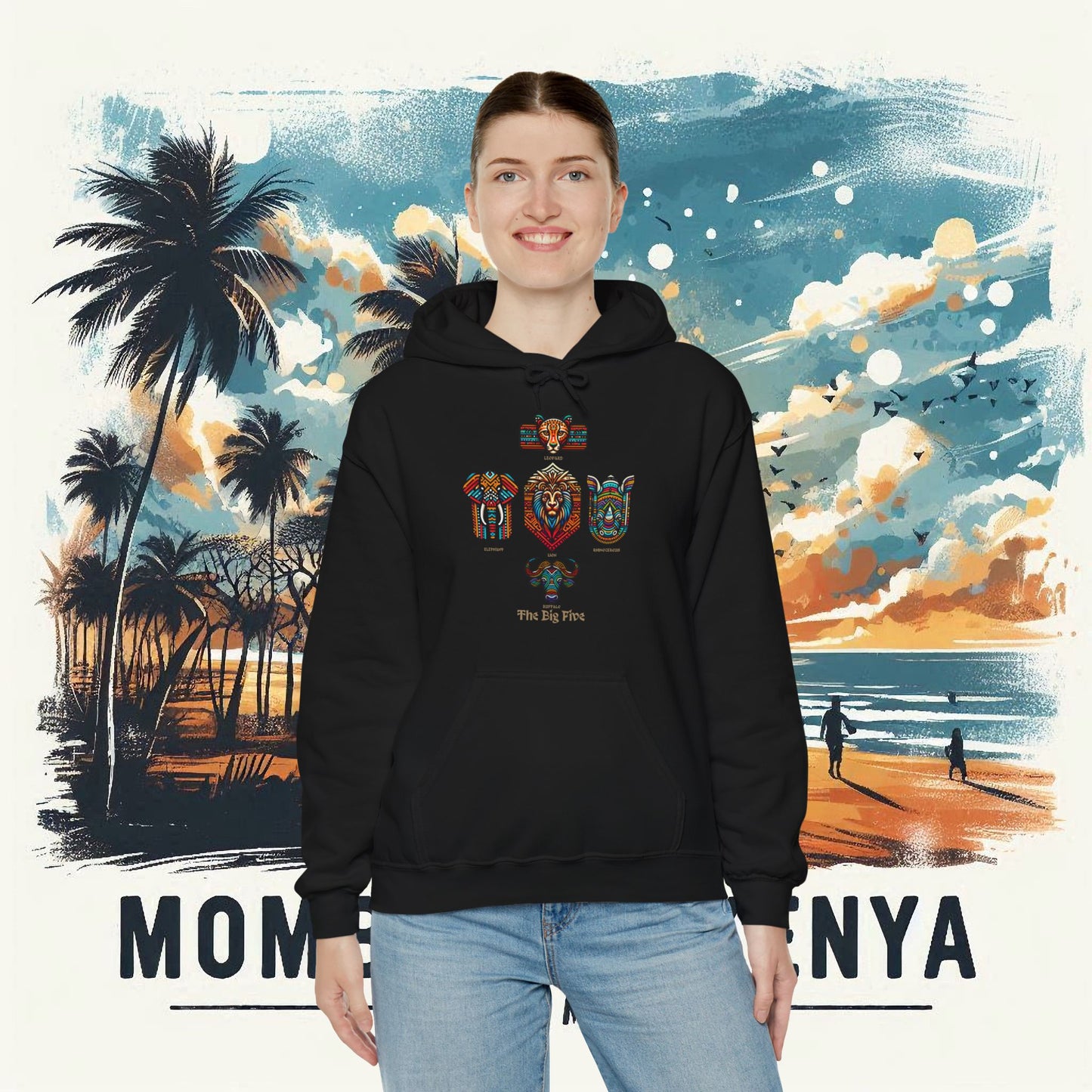 Big Five Hoodie Unisex Heavy Blend™ Hooded Sweatshirt