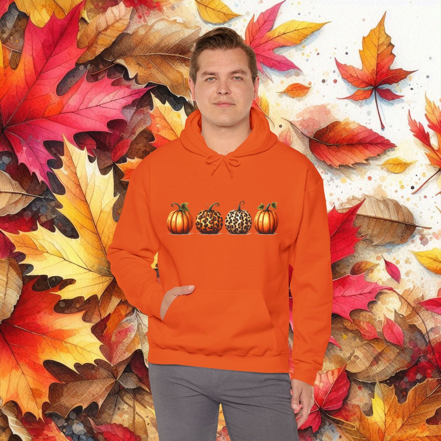 Four Pumpkins Unisex Heavy Blend™ Hooded Sweatshirt