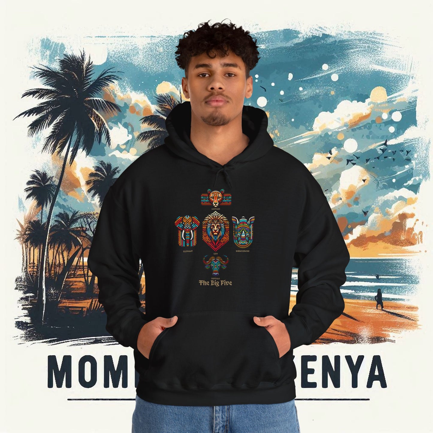 Big Five Hoodie Unisex Heavy Blend™ Hooded Sweatshirt