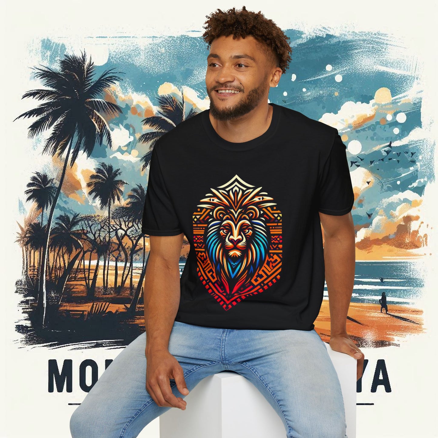 Lion Unisex Softstyle T-Shirt