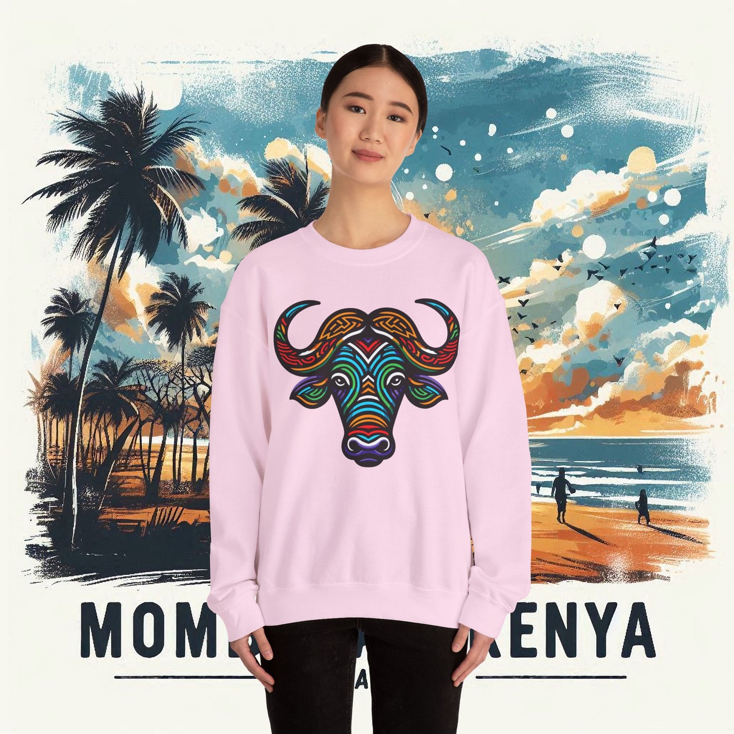 Buffalo Sweatshirt  Unisex Heavy Blend™ Crewneck Sweatshirt