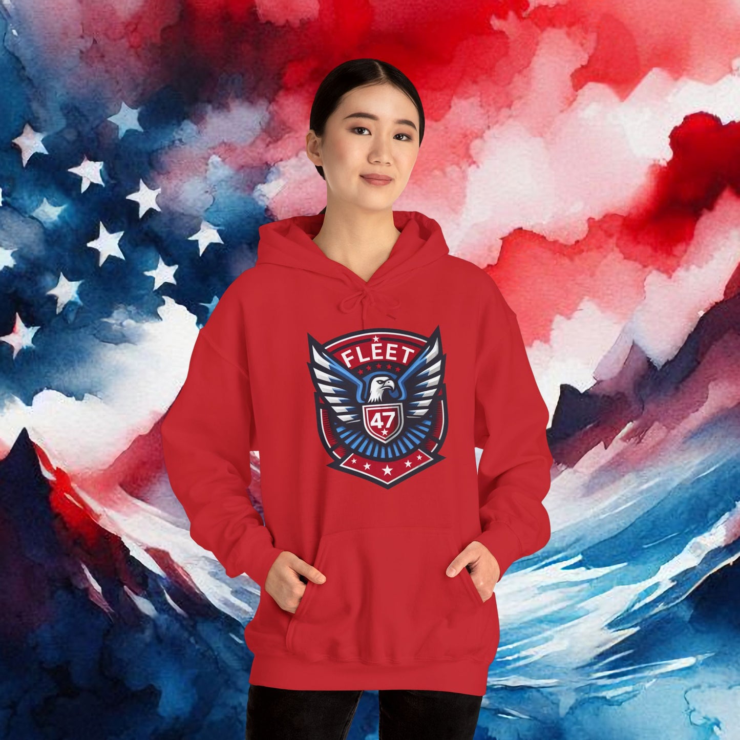 Fleet 47   Unisex Heavy Blend™ Hooded Sweatshirt