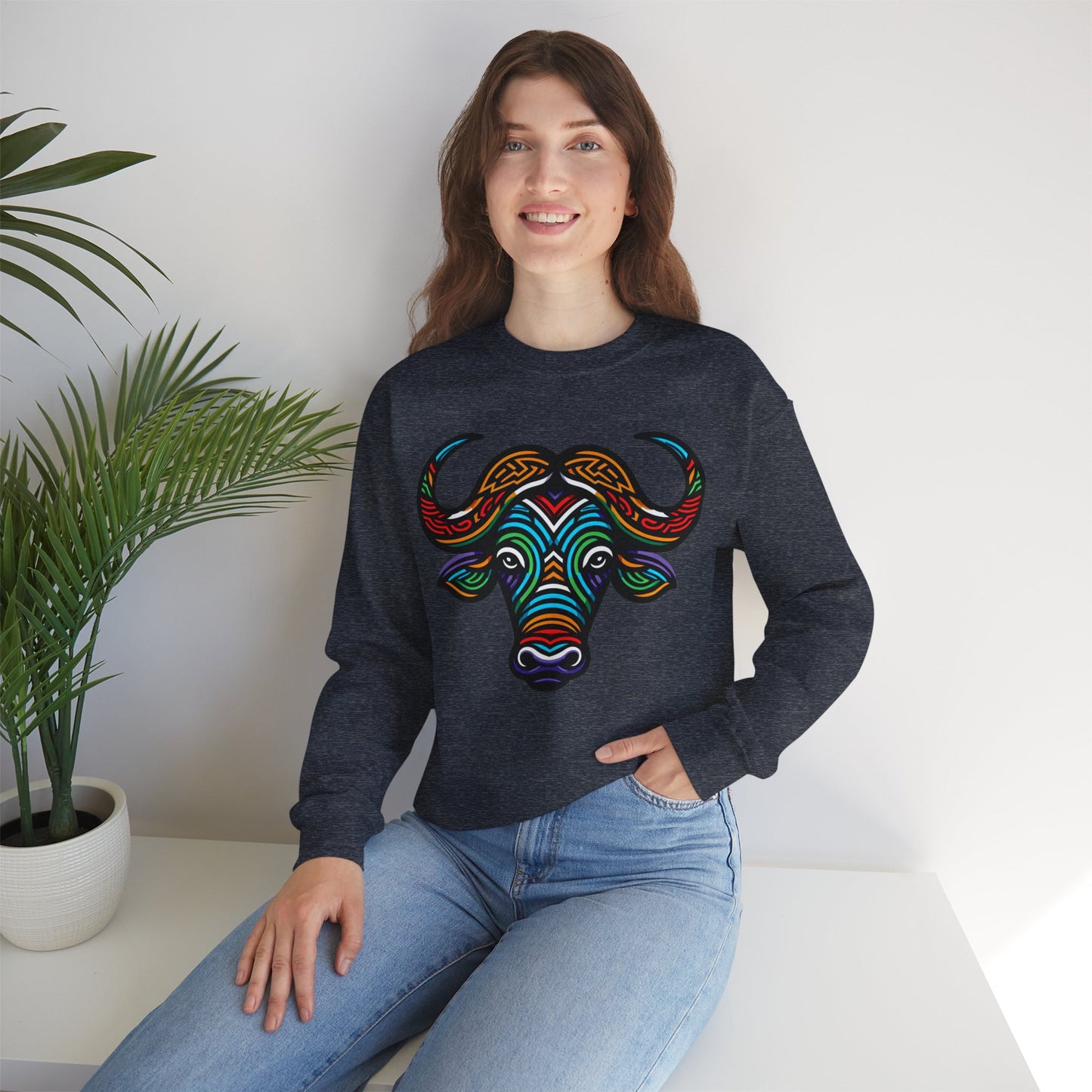 Buffalo Sweatshirt  Unisex Heavy Blend™ Crewneck Sweatshirt