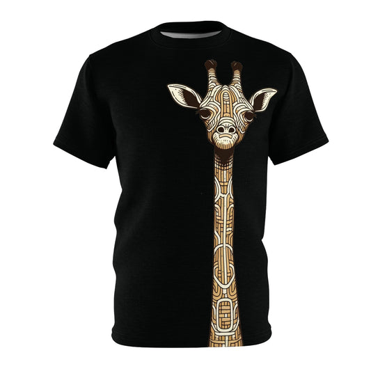 Tall Giraffe   Unisex Cut & Sew Tee (AOP)