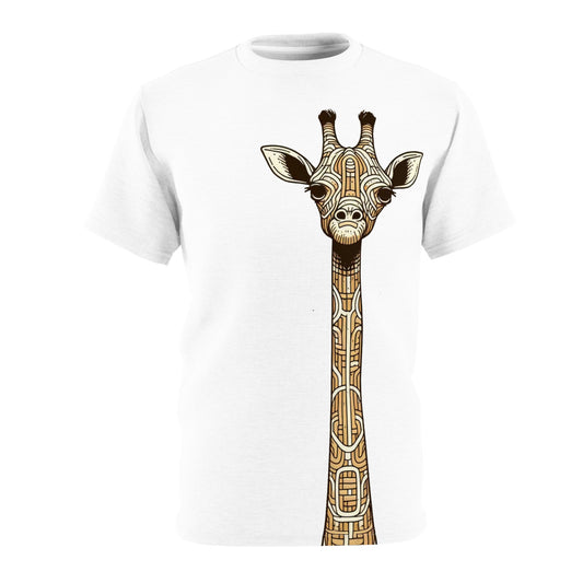 Tall Giraffe    Unisex Cut & Sew Tee (AOP)