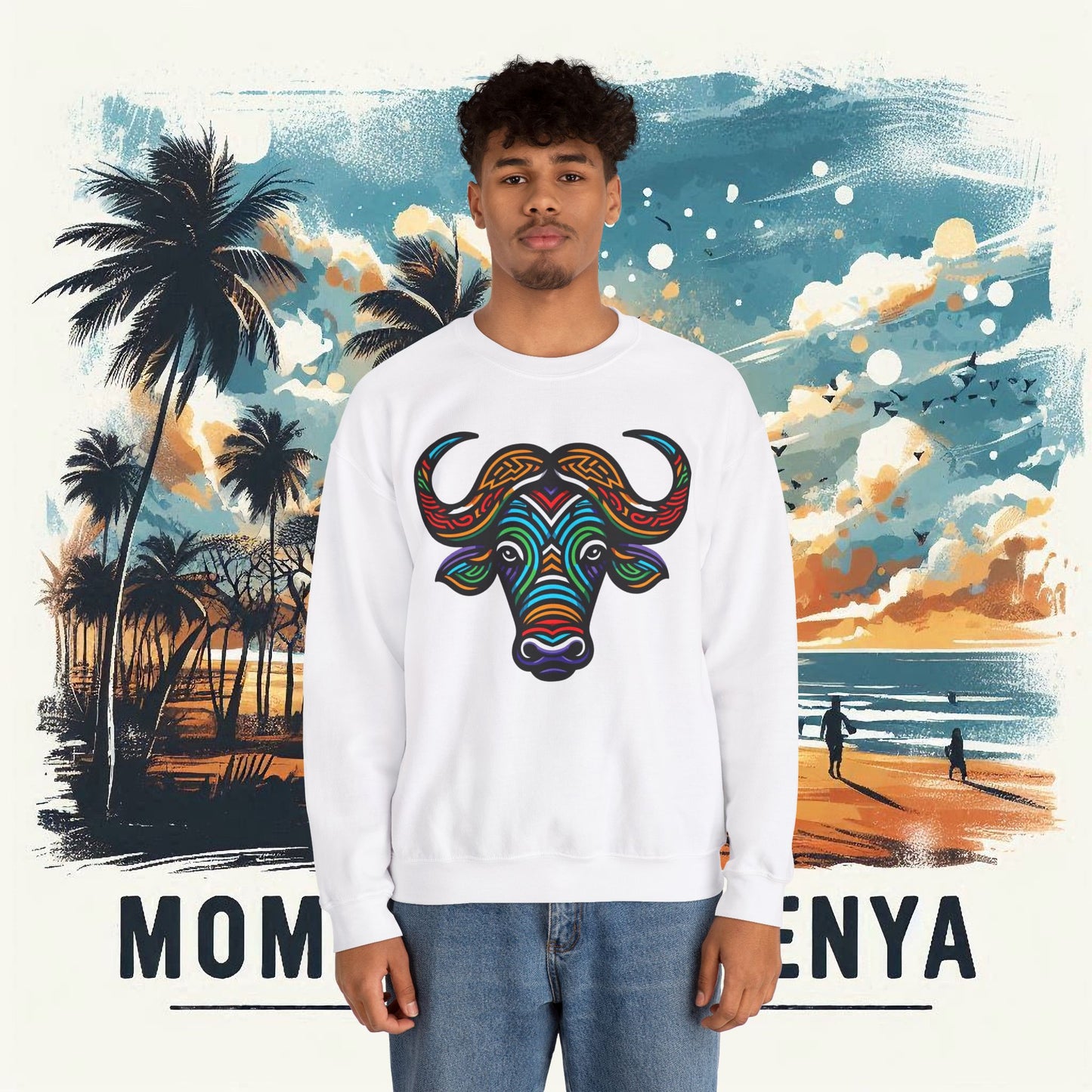 Buffalo Sweatshirt  Unisex Heavy Blend™ Crewneck Sweatshirt