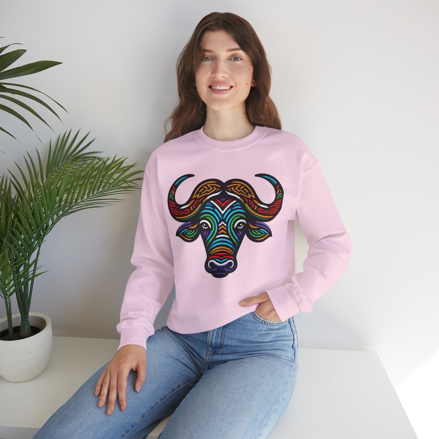 Buffalo Sweatshirt  Unisex Heavy Blend™ Crewneck Sweatshirt