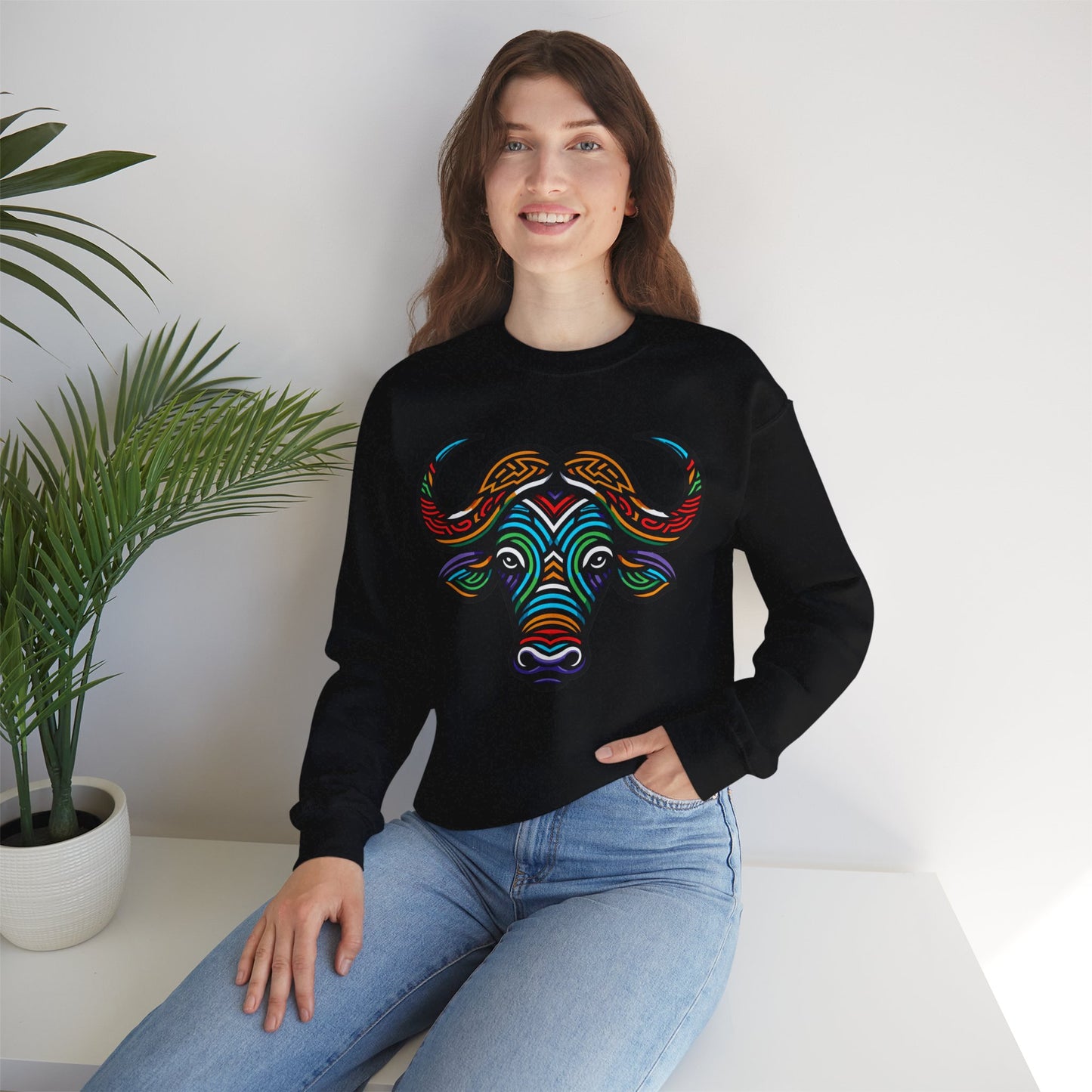 Buffalo Sweatshirt  Unisex Heavy Blend™ Crewneck Sweatshirt